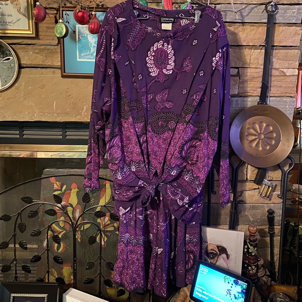 2 piece skirt/shirt by Carole Little
